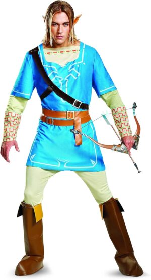 Costume Deluxe adulte Link Breath of the Wild Zelda pour homme