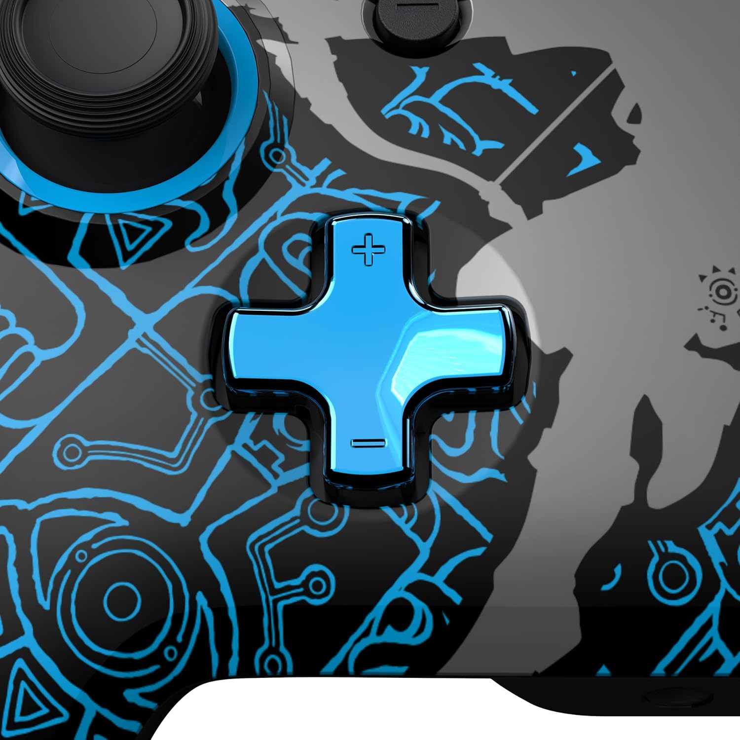 Manette filaire Nintendo The Legend of Zelda Link Glow Black and Blue – Image 5
