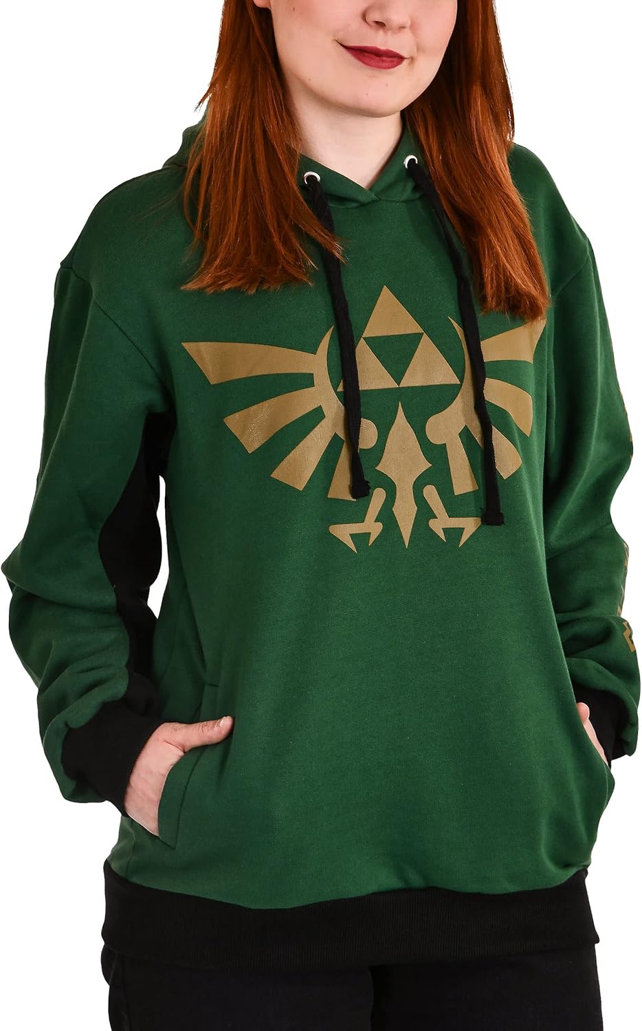 Sweat à capuche The Legend of Zelda Link Triforce unisexe