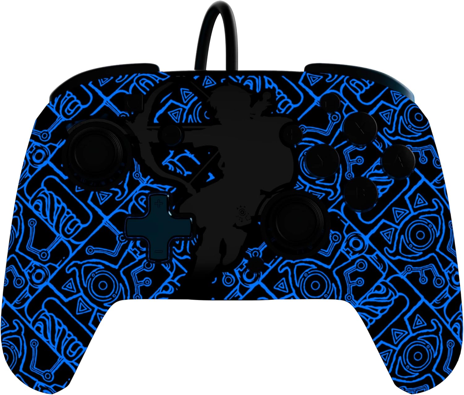 Manette filaire Nintendo The Legend of Zelda Link Glow Black and Blue – Image 6