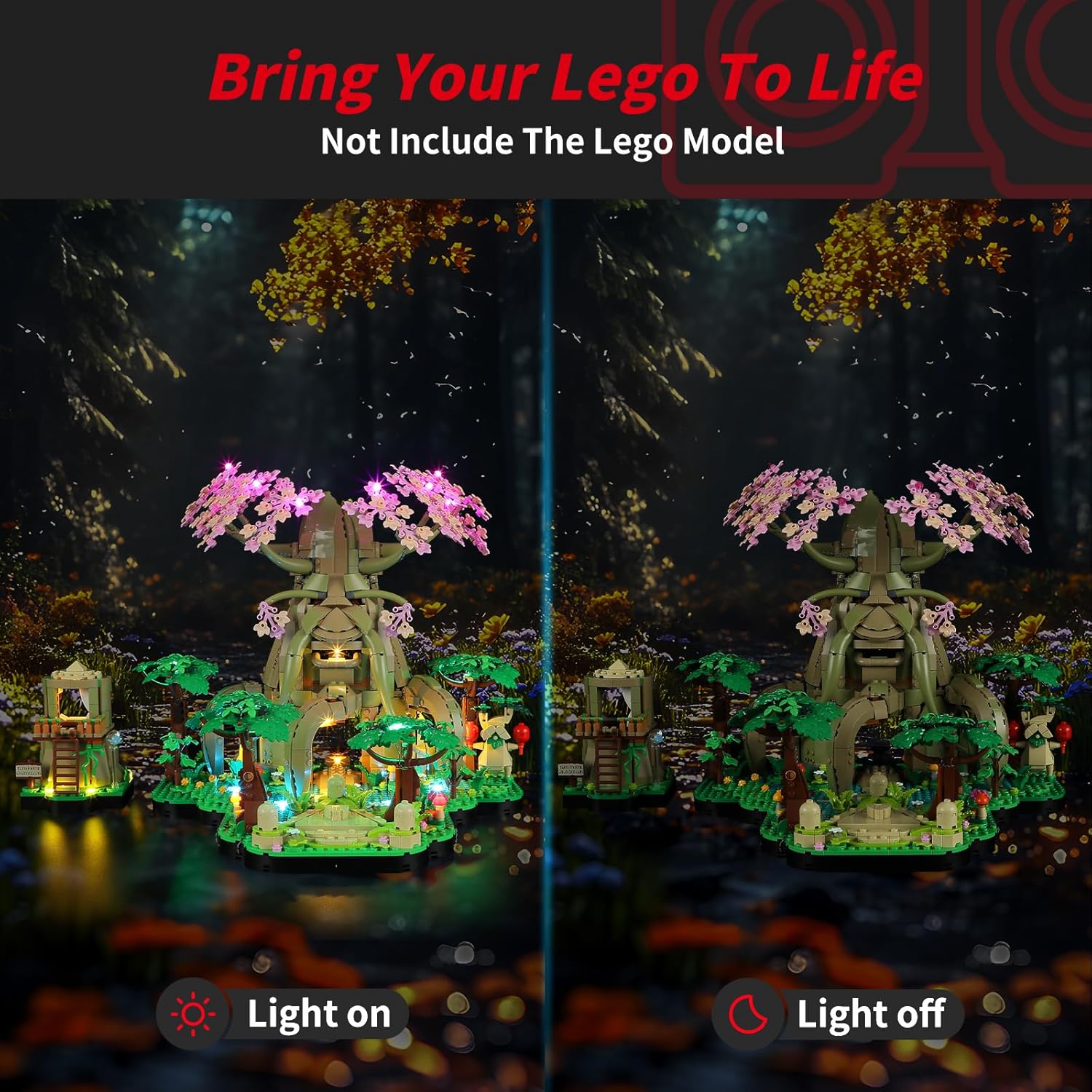 Kit LED 2.0 BRIKSMAX pour grand arbre Deku The Legend of Zelda, compatible Lego 77092 – Image 2