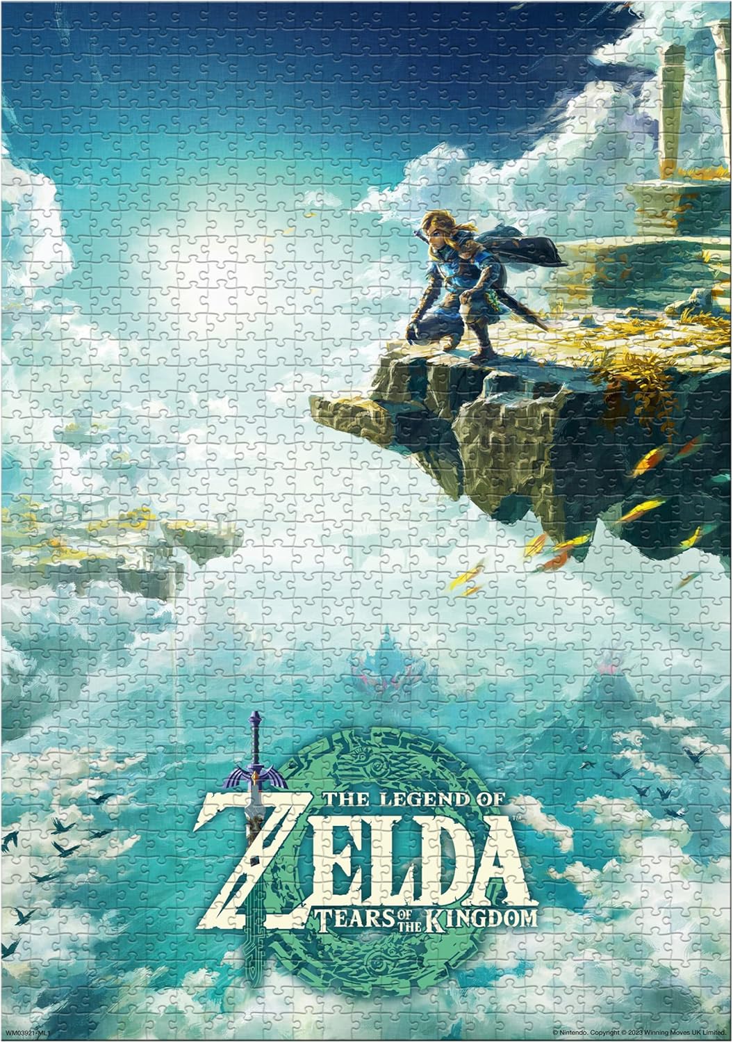 Puzzle The Legend of Zelda: Tears of the Kingdom 1000 pièces avec Link – Image 3