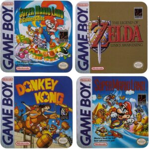 Dessous de verre Nintendo x 4 The Legend of Zelda : Link's Awakening 100 x 100 x 4 mm
