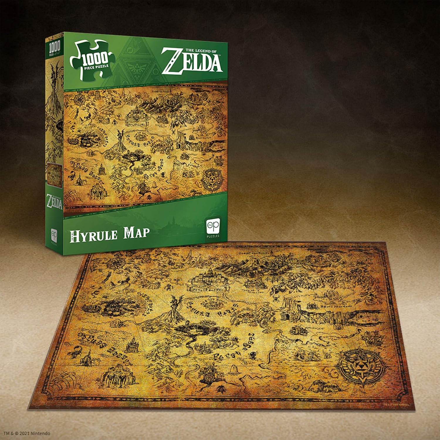 Puzzle Legend of Zelda PZ005-690 carte d'Hyrule – Image 8