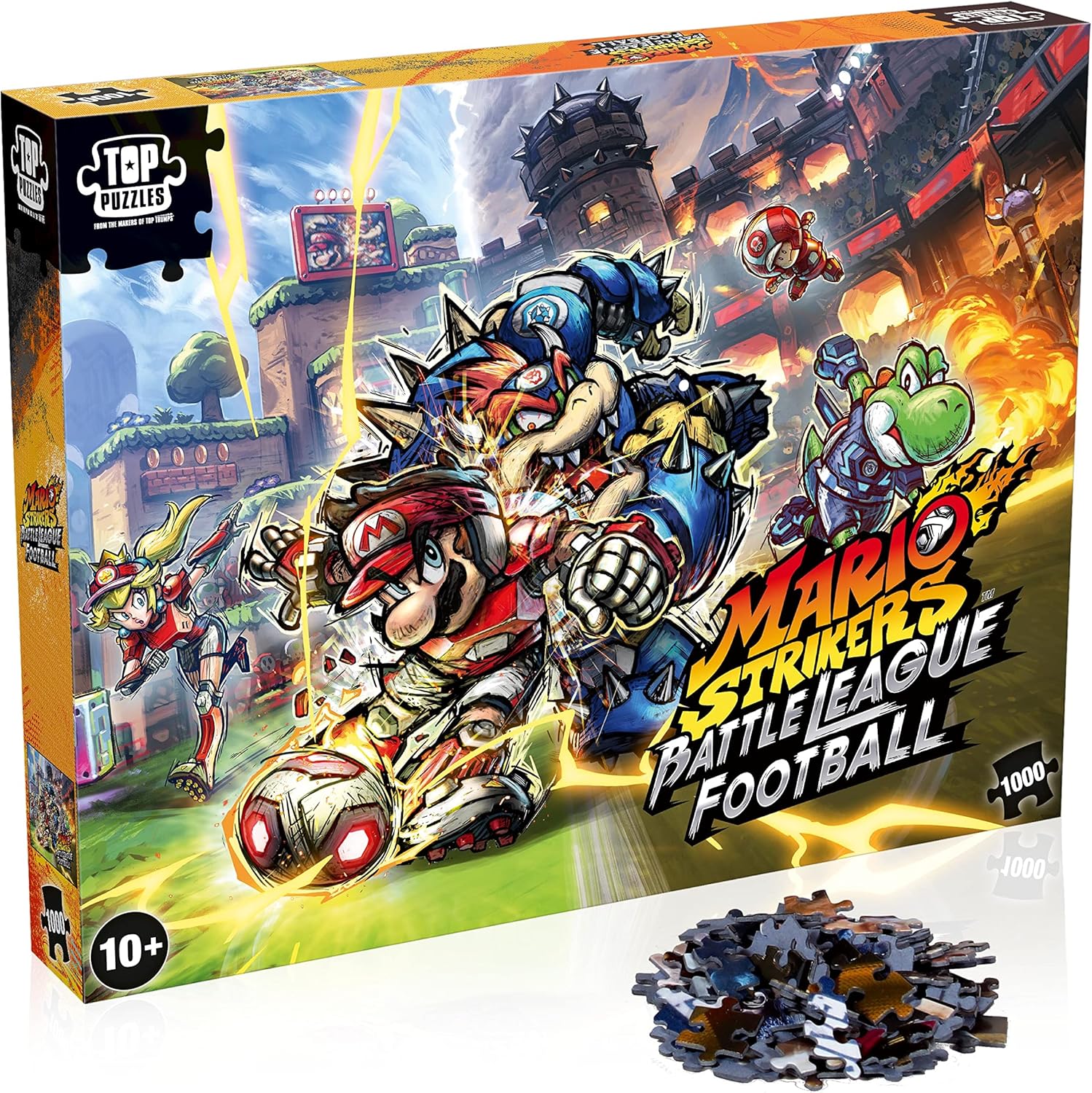 Puzzle Mario Strikers version française 1000 pièces avec 1 poster – Image 2