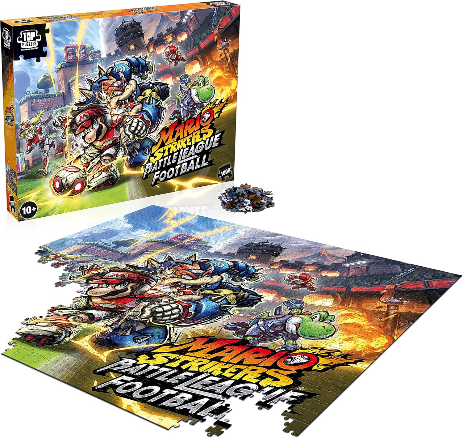 Puzzle Mario Strikers version française 1000 pièces avec 1 poster – Image 3