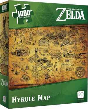 Puzzle Legend of Zelda PZ005-690 carte d'Hyrule