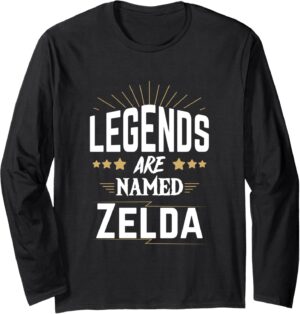 Manche longue Zelda « Les légendes s'appellent Zelda »