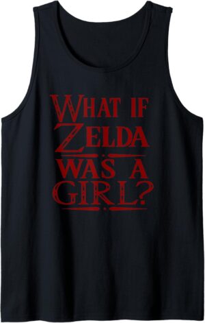 Débardeur Zelda humour en versions Homme et Femme