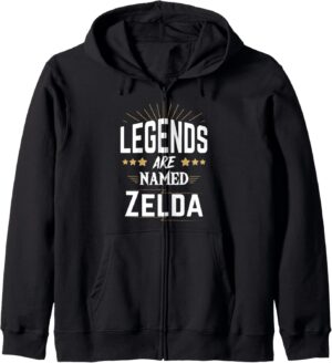 Sweat à capuche Zelda « Les légendes s'appellent Zelda » 241 g