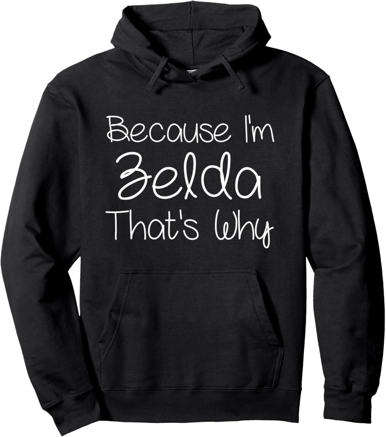 Sweat à capuche Zelda personnalisable au message humoristique