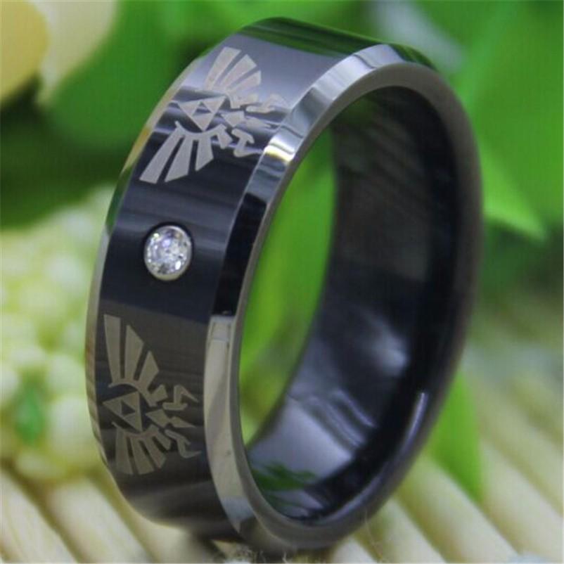 Bague Zelda diamant avec 15 tailles disponibles