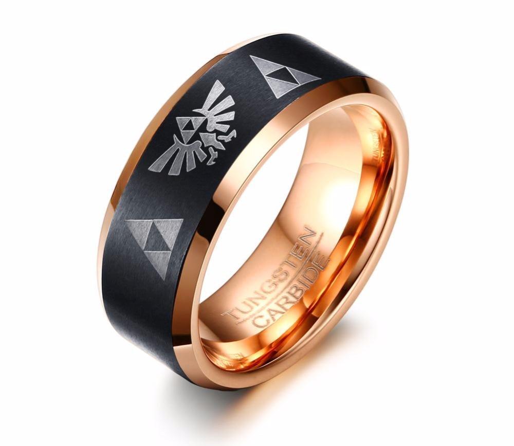 Bague Triforce de Zelda avec tailles au choix