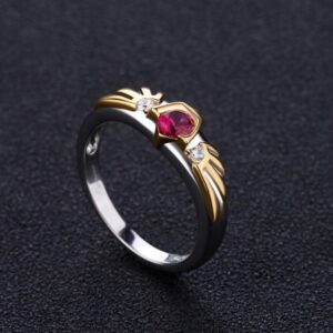 Bague Zelda Rubis Goron en tailles 49.3cm à 64.6cm