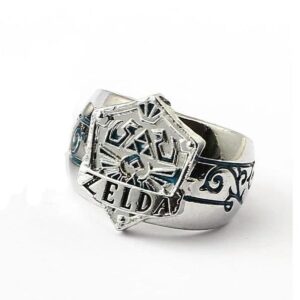 Bague Zelda TLOZ pour collection et tenue quotidienne