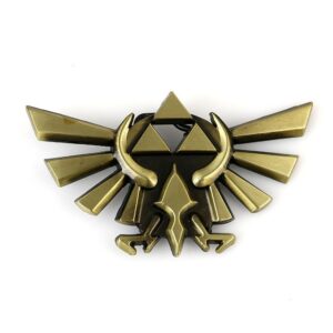 Boucle de ceinture Zelda Triforce Royal couleur au choix