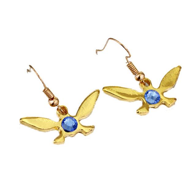 Boucles d’oreilles Zelda Navi coloris Or