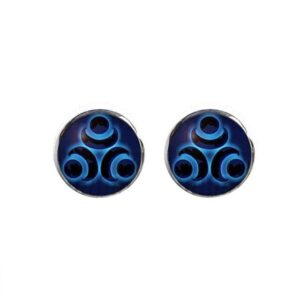 Boucles d’oreilles Zelda avec symbole de Nayru