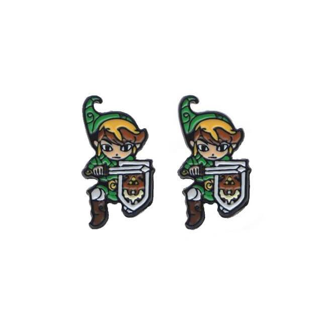 Boucles d’oreilles Chevalier d’Hyrule - Zelda