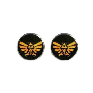 Boucles d’oreilles Zelda motif Triangles d’Or