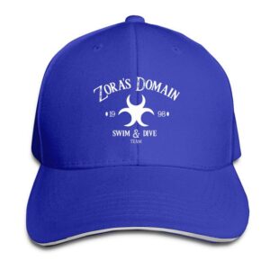Casquette Zelda Domaine Zora bleue ou grise
