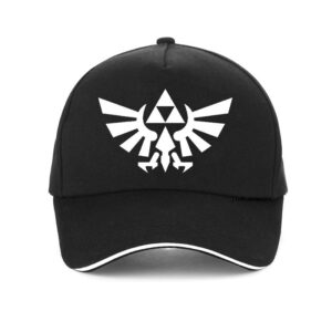 Casquette Zelda Symbole Royal, coloris Noir Blanc ou Vert