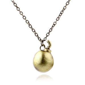 Collier Zelda avec pendentif Bombe