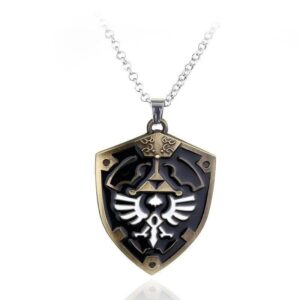 Collier Zelda au bouclier Dark Link