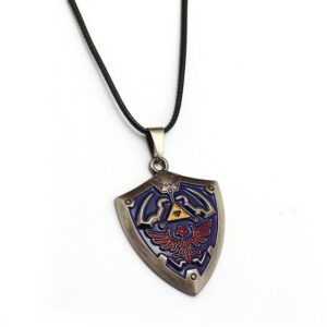 Collier Zelda au Bouclier d'Hylia