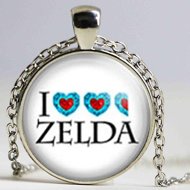 Collier Zelda avec message I Love Zelda