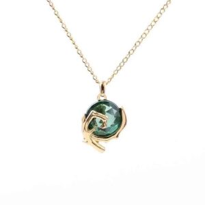 Collier Zelda avec Triforce du Courage