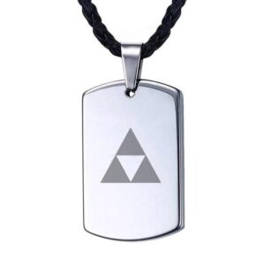 Collier Zelda Triforce, version militaire