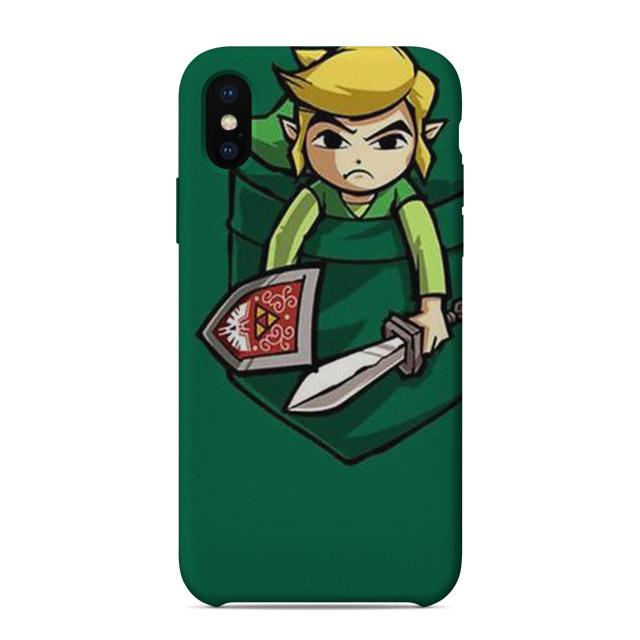 Coque iPhone Zelda Pocket Link pour modèles sélectionnés