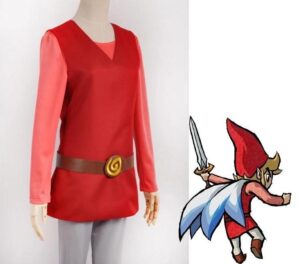Costume Link rouge Zelda Four Swords Adventures