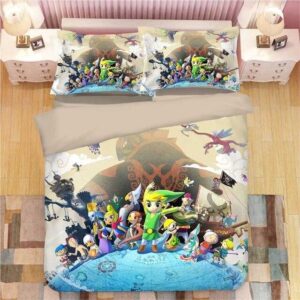 Housse de couette Zelda The Wind Waker avec tailles au choix