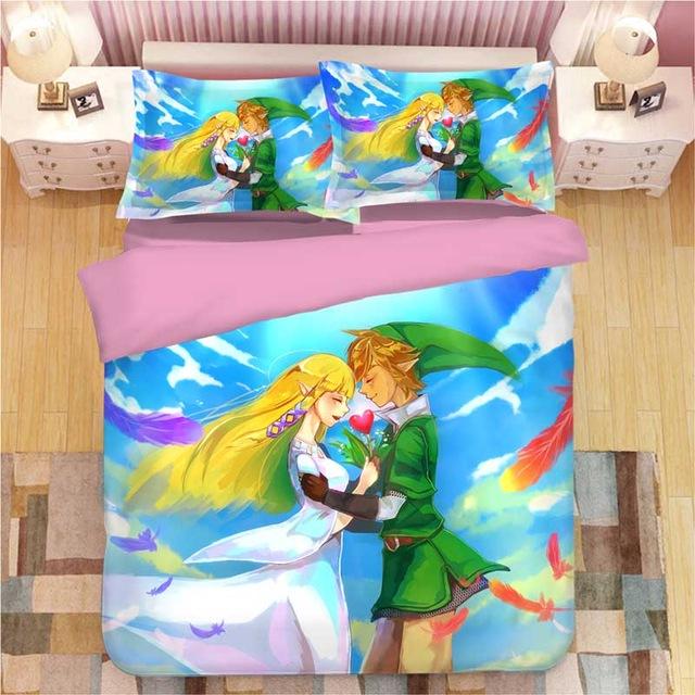 Housse de couette Zelda Skyward Sword en plusieurs tailles