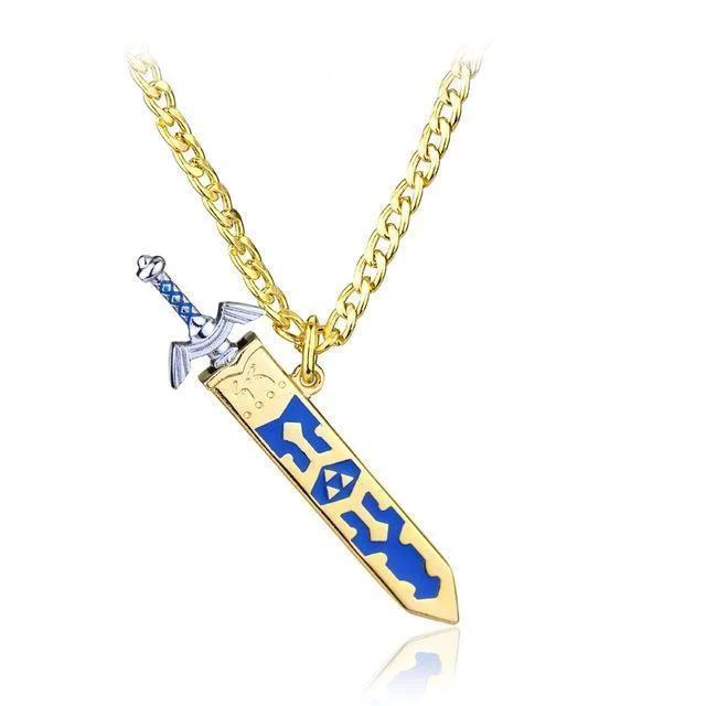 Collier Zelda pendentif Épée de Légende