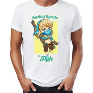 T-shirt Zelda tenue Gerudo version BOTW